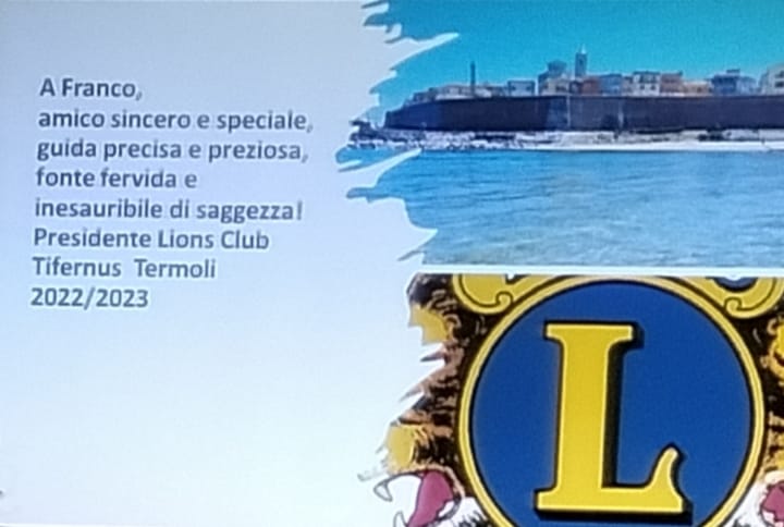 Passaggio Del Martelletto Lions Termoli Tifernus